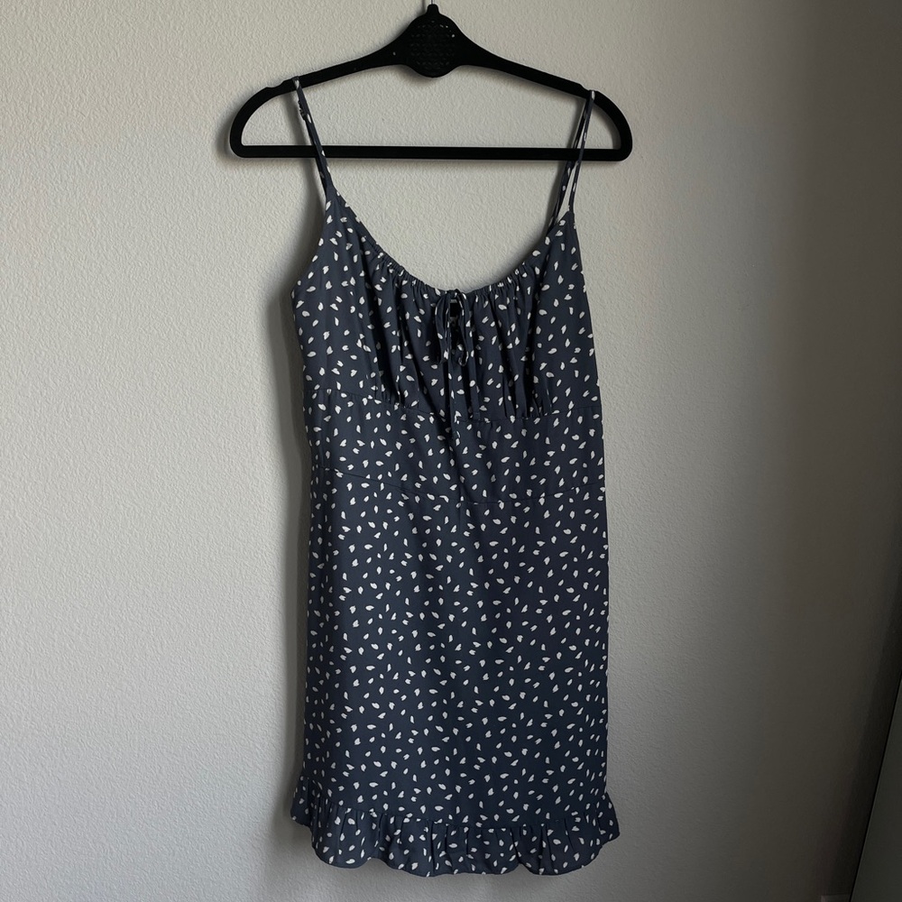 Abercrombie Blue and White Dress